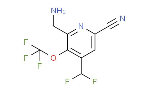 AM175441 | 1804807-03-1 | 2-(Aminomethyl)-6-cyano-4-(difluoromethyl)-3-(trifluoromethoxy)pyridine