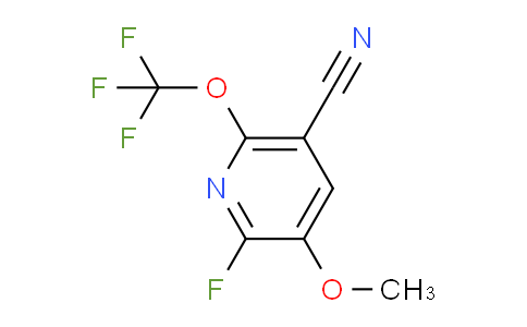 5-Cyano-2-fluoro-3-methoxy-6-(trifluoromethoxy)pyridine