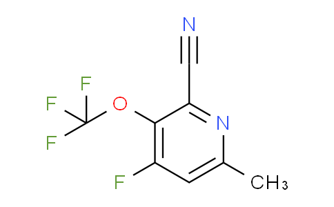 AM175447 | 1804789-06-7 | 2-Cyano-4-fluoro-6-methyl-3-(trifluoromethoxy)pyridine