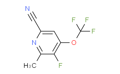 AM175452 | 1804789-10-3 | 6-Cyano-3-fluoro-2-methyl-4-(trifluoromethoxy)pyridine