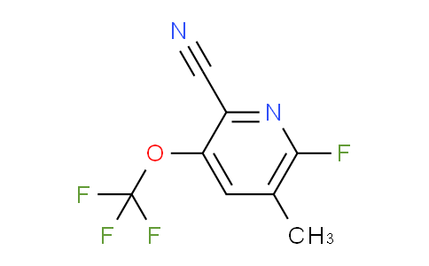AM175457 | 1803701-74-7 | 2-Cyano-6-fluoro-5-methyl-3-(trifluoromethoxy)pyridine