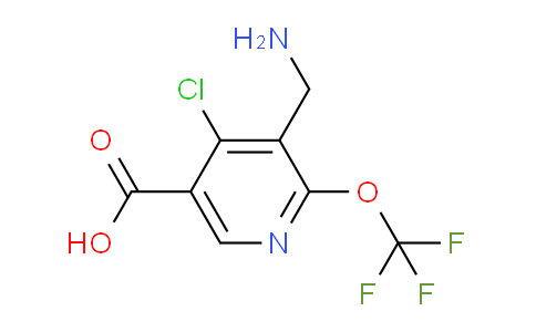 3-(Aminomethyl)-4-chloro-2-(trifluoromethoxy)pyridine-5-carboxylic acid