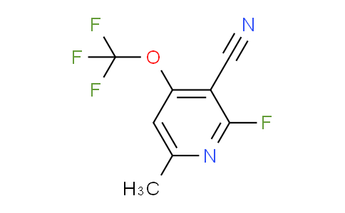 AM175462 | 1806158-23-5 | 3-Cyano-2-fluoro-6-methyl-4-(trifluoromethoxy)pyridine