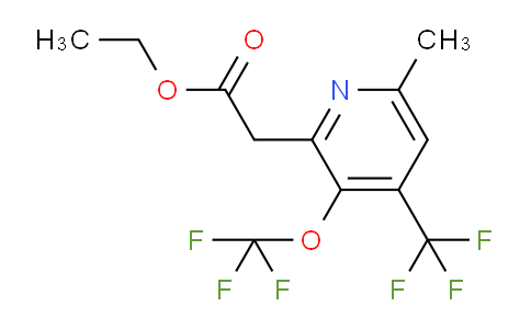 AM17547 | 1361893-55-1 | Ethyl 6-methyl-3-(trifluoromethoxy)-4-(trifluoromethyl)pyridine-2-acetate