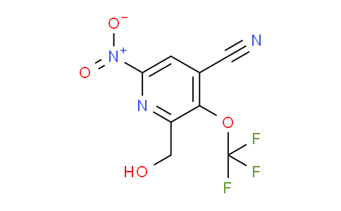 4-Cyano-6-nitro-3-(trifluoromethoxy)pyridine-2-methanol