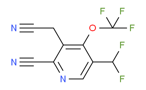 AM175514 | 1804300-97-7 | 2-Cyano-5-(difluoromethyl)-4-(trifluoromethoxy)pyridine-3-acetonitrile