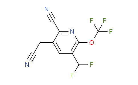 AM175517 | 1804332-61-3 | 2-Cyano-5-(difluoromethyl)-6-(trifluoromethoxy)pyridine-3-acetonitrile