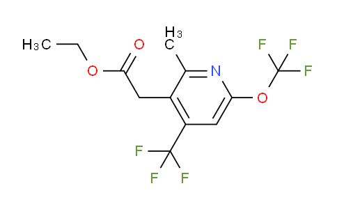 AM17552 | 1361789-70-9 | Ethyl 2-methyl-6-(trifluoromethoxy)-4-(trifluoromethyl)pyridine-3-acetate