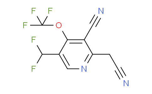 AM175534 | 1804301-16-3 | 3-Cyano-5-(difluoromethyl)-4-(trifluoromethoxy)pyridine-2-acetonitrile