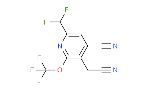 AM175540 | 1804737-44-7 | 4-Cyano-6-(difluoromethyl)-2-(trifluoromethoxy)pyridine-3-acetonitrile