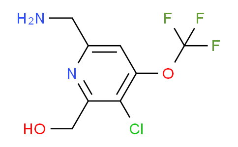 6-(Aminomethyl)-3-chloro-4-(trifluoromethoxy)pyridine-2-methanol