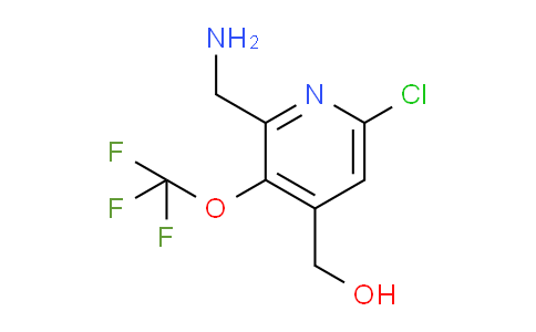 2-(Aminomethyl)-6-chloro-3-(trifluoromethoxy)pyridine-4-methanol