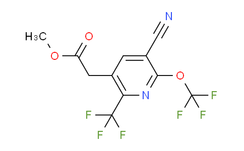 AM175545 | 1804332-08-8 | Methyl 3-cyano-2-(trifluoromethoxy)-6-(trifluoromethyl)pyridine-5-acetate
