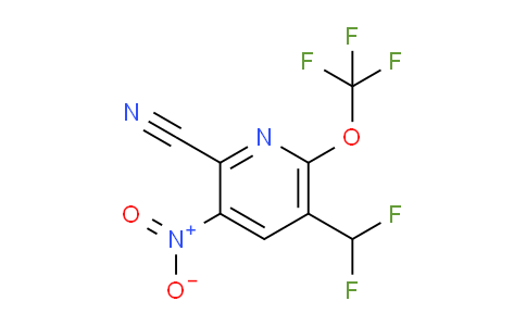 AM175548 | 1803618-70-3 | 2-Cyano-5-(difluoromethyl)-3-nitro-6-(trifluoromethoxy)pyridine