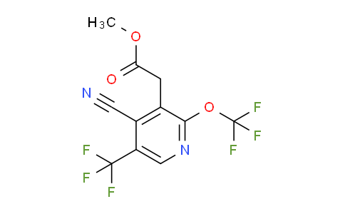 AM175554 | 1804313-57-2 | Methyl 4-cyano-2-(trifluoromethoxy)-5-(trifluoromethyl)pyridine-3-acetate