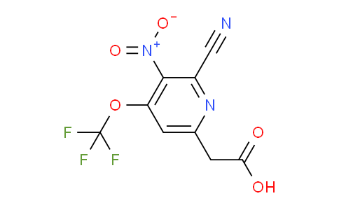 AM175566 | 1804342-00-4 | 2-Cyano-3-nitro-4-(trifluoromethoxy)pyridine-6-acetic acid