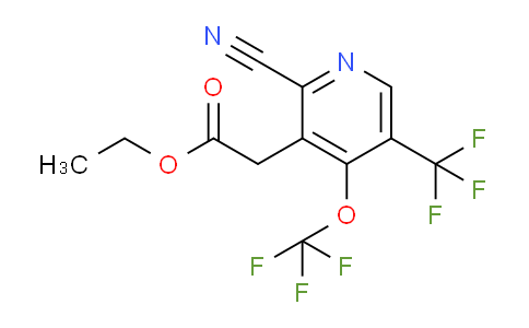 AM175567 | 1805924-22-4 | Ethyl 2-cyano-4-(trifluoromethoxy)-5-(trifluoromethyl)pyridine-3-acetate