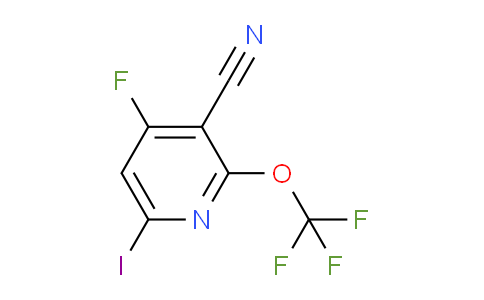 AM175581 | 1804475-13-5 | 3-Cyano-4-fluoro-6-iodo-2-(trifluoromethoxy)pyridine