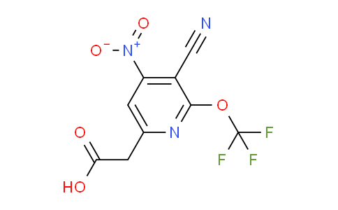 AM175583 | 1804811-08-2 | 3-Cyano-4-nitro-2-(trifluoromethoxy)pyridine-6-acetic acid