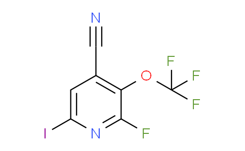 AM175587 | 1804475-24-8 | 4-Cyano-2-fluoro-6-iodo-3-(trifluoromethoxy)pyridine