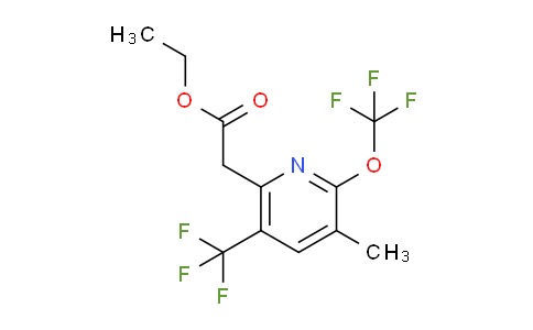 AM17559 | 1361813-80-0 | Ethyl 3-methyl-2-(trifluoromethoxy)-5-(trifluoromethyl)pyridine-6-acetate