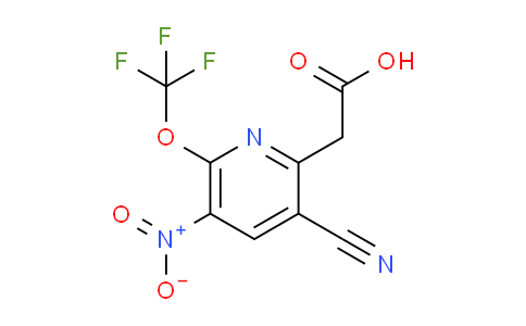 AM175595 | 1804674-89-2 | 3-Cyano-5-nitro-6-(trifluoromethoxy)pyridine-2-acetic acid