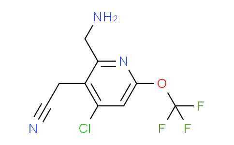 AM175605 | 1806168-62-6 | 2-(Aminomethyl)-4-chloro-6-(trifluoromethoxy)pyridine-3-acetonitrile