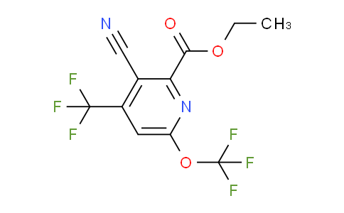 AM175606 | 1806254-03-4 | Ethyl 3-cyano-6-(trifluoromethoxy)-4-(trifluoromethyl)pyridine-2-carboxylate