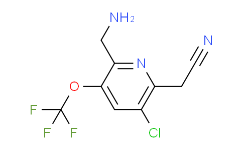 AM175608 | 1804597-57-6 | 2-(Aminomethyl)-5-chloro-3-(trifluoromethoxy)pyridine-6-acetonitrile