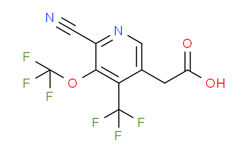 AM175609 | 1804813-94-2 | 2-Cyano-3-(trifluoromethoxy)-4-(trifluoromethyl)pyridine-5-acetic acid