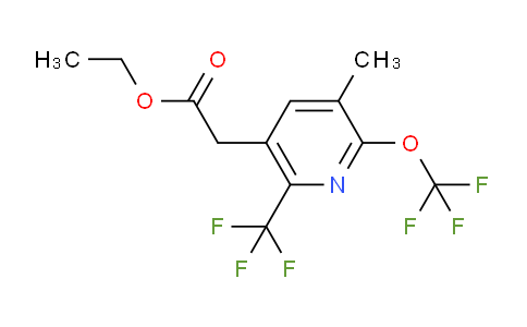 AM17561 | 1361893-64-2 | Ethyl 3-methyl-2-(trifluoromethoxy)-6-(trifluoromethyl)pyridine-5-acetate