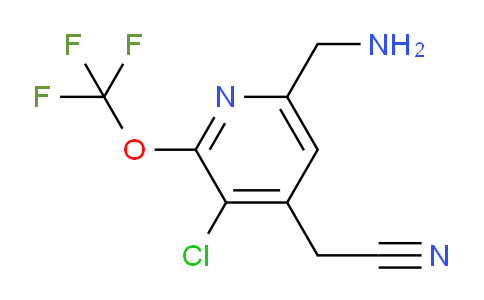 AM175610 | 1804667-10-4 | 6-(Aminomethyl)-3-chloro-2-(trifluoromethoxy)pyridine-4-acetonitrile