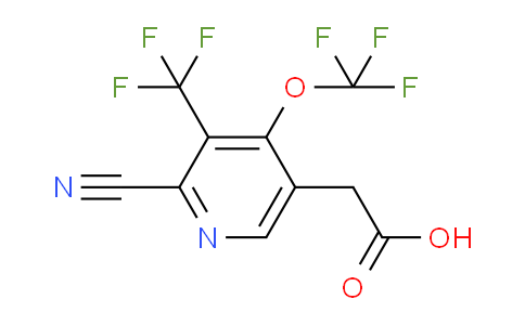 AM175614 | 1804735-76-9 | 2-Cyano-4-(trifluoromethoxy)-3-(trifluoromethyl)pyridine-5-acetic acid