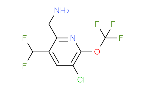 AM175617 | 1803954-44-0 | 2-(Aminomethyl)-5-chloro-3-(difluoromethyl)-6-(trifluoromethoxy)pyridine