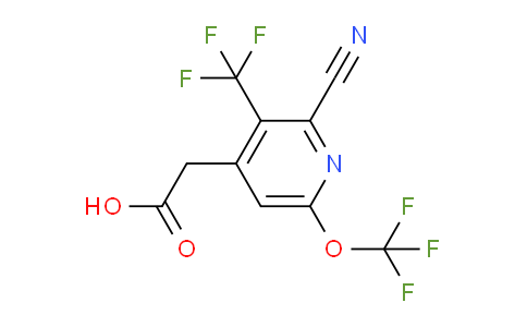 AM175620 | 1806189-00-3 | 2-Cyano-6-(trifluoromethoxy)-3-(trifluoromethyl)pyridine-4-acetic acid