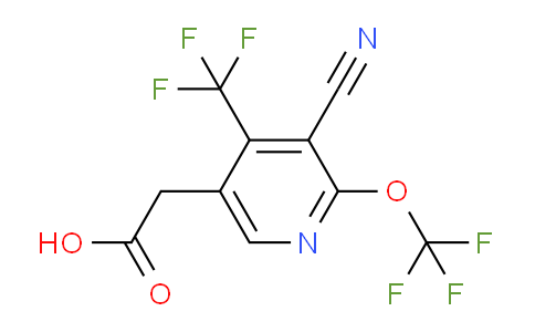 AM175624 | 1806189-04-7 | 3-Cyano-2-(trifluoromethoxy)-4-(trifluoromethyl)pyridine-5-acetic acid