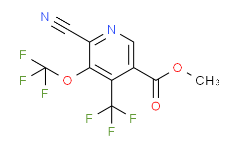 AM175626 | 1804297-31-1 | Methyl 2-cyano-3-(trifluoromethoxy)-4-(trifluoromethyl)pyridine-5-carboxylate