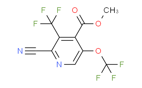 AM175632 | 1806253-83-7 | Methyl 2-cyano-5-(trifluoromethoxy)-3-(trifluoromethyl)pyridine-4-carboxylate