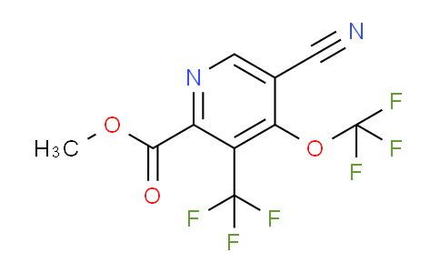 AM175637 | 1804813-81-7 | Methyl 5-cyano-4-(trifluoromethoxy)-3-(trifluoromethyl)pyridine-2-carboxylate