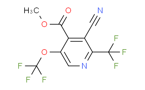 AM175639 | 1804736-84-2 | Methyl 3-cyano-5-(trifluoromethoxy)-2-(trifluoromethyl)pyridine-4-carboxylate