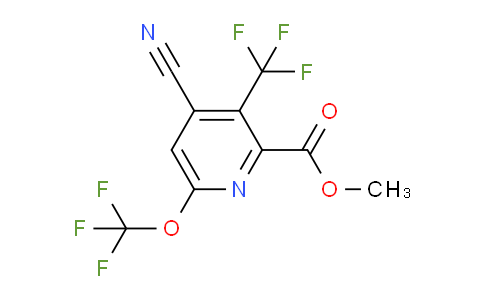 AM175643 | 1805923-01-6 | Methyl 4-cyano-6-(trifluoromethoxy)-3-(trifluoromethyl)pyridine-2-carboxylate