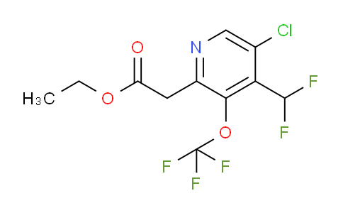 AM175649 | 1804662-71-2 | Ethyl 5-chloro-4-(difluoromethyl)-3-(trifluoromethoxy)pyridine-2-acetate