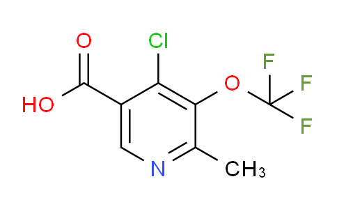 AM175655 | 1804556-84-0 | 4-Chloro-2-methyl-3-(trifluoromethoxy)pyridine-5-carboxylic acid