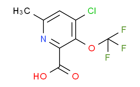 AM175656 | 1804689-01-7 | 4-Chloro-6-methyl-3-(trifluoromethoxy)pyridine-2-carboxylic acid