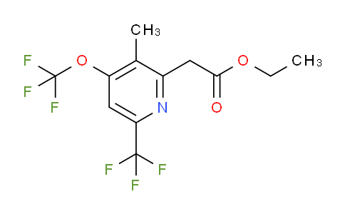 AM17566 | 1361836-82-9 | Ethyl 3-methyl-4-(trifluoromethoxy)-6-(trifluoromethyl)pyridine-2-acetate