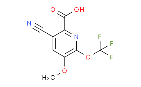 AM175662 | 1804784-69-7 | 3-Cyano-5-methoxy-6-(trifluoromethoxy)pyridine-2-carboxylic acid