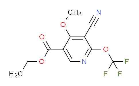 AM175672 | 1803617-54-0 | Ethyl 3-cyano-4-methoxy-2-(trifluoromethoxy)pyridine-5-carboxylate