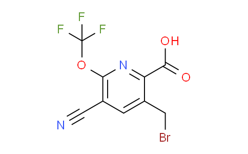 AM175674 | 1806261-51-7 | 3-(Bromomethyl)-5-cyano-6-(trifluoromethoxy)pyridine-2-carboxylic acid