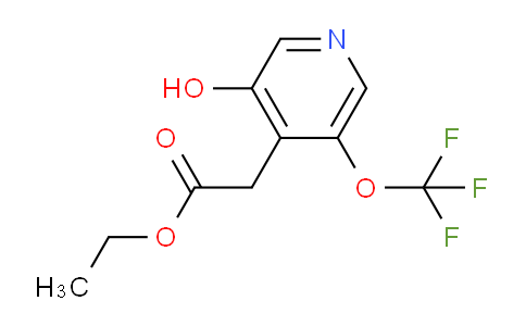 Ethyl 3-hydroxy-5-(trifluoromethoxy)pyridine-4-acetate