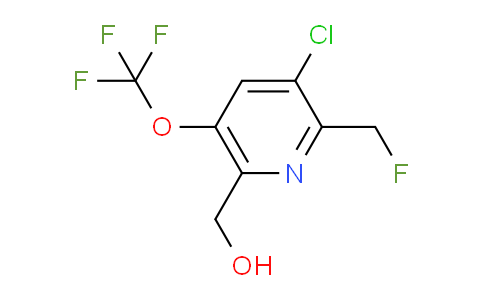 AM175681 | 1806201-49-9 | 3-Chloro-2-(fluoromethyl)-5-(trifluoromethoxy)pyridine-6-methanol